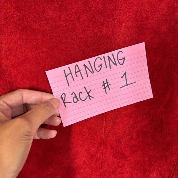 Vintage Danier Red Suede Leather Fall Academia Blazer Jacket Made in Canada XS - Picture 13 of 15